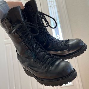 MATTERHORN Men’s Black Leather Boots